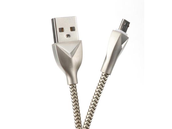 Braied Mesh Andriod USB Extend Data Cable , Fast Charging USB Extension Power Cable