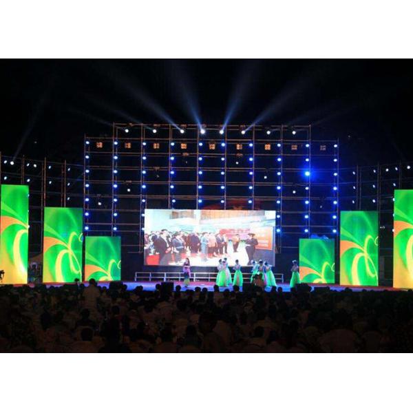 SMD3535 P6 Rental LED Display 27777 dot/㎡ With LED Module 192*192mm 1/8 scan