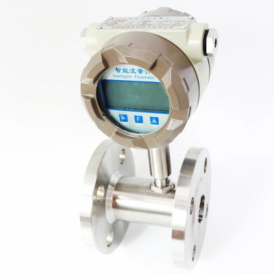 Tipo precisão alta da turbina do medidor do volume de água de WNK IP65 Digitas de 4-20mA