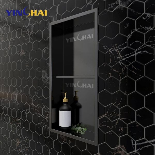 Bathroom Stainless Steel Wall Niche Wall Mounted Easy Installation Customization