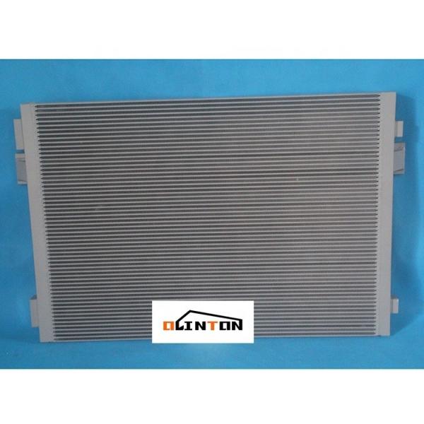 E345C refroidisseur à huile en plaque d'aluminium refroidisseur à air radiateur pour la conception