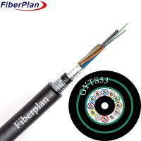 Cable à fibre optique blindé souterrain extérieur monomode GYTS53 de haute qualité