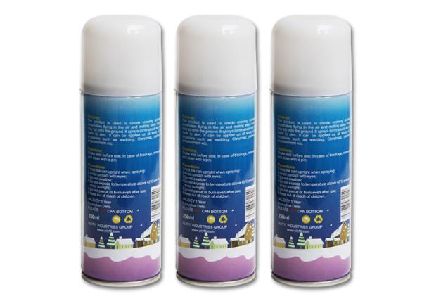 Jet de neige de partie de la résine 250ML 9505900000 de MSDS pour Noël