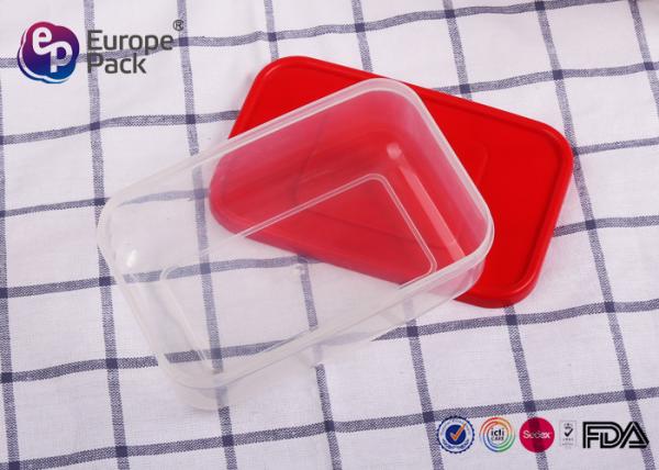Food Grade Eco Friendly Durable Kids Plastic Lunch Boxes With Lids