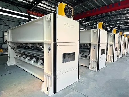 Máquina de fabricación de tejidos no tejidos