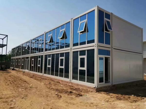 40ft Flat Pack Container Modern House Container Warehouse Home on with Customized Color