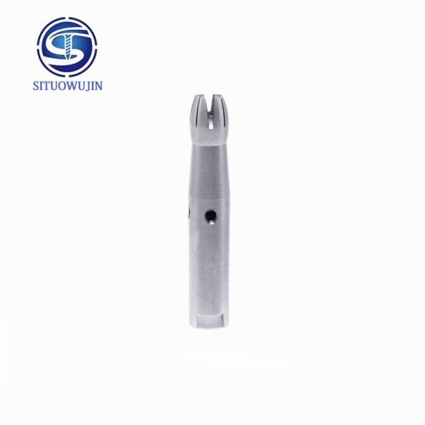 Custom CNC High Precision Stainless Steel Slotted Locating Pin with Anti-Loosening Design