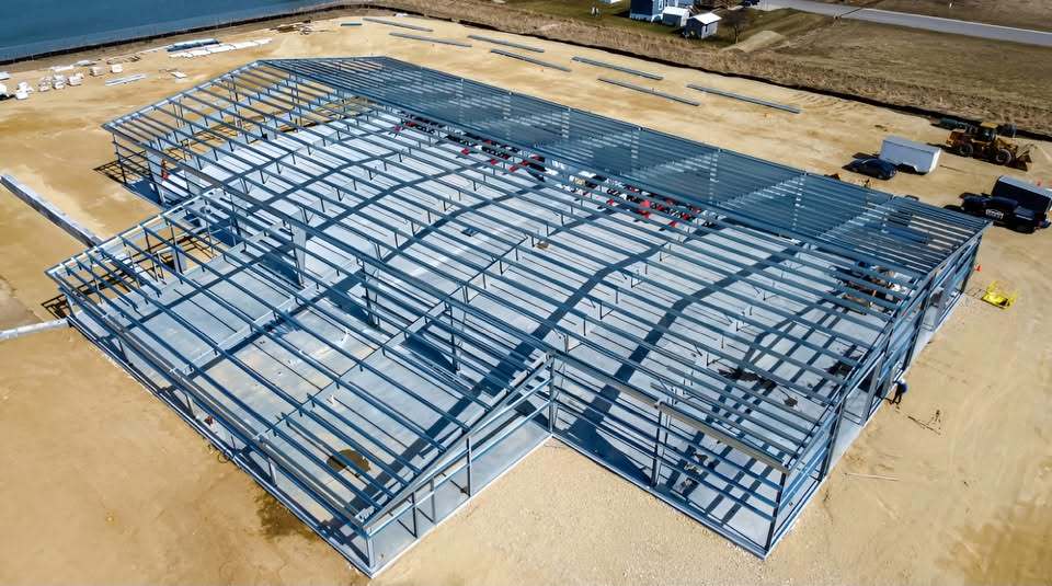 Light Portal Frame Structure Structural Roofing Modular House Prefabricated Construction Building