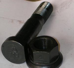 Metric Hexagon Bolts / Heavy Hex Bolt Excellent High Temperature Resistance