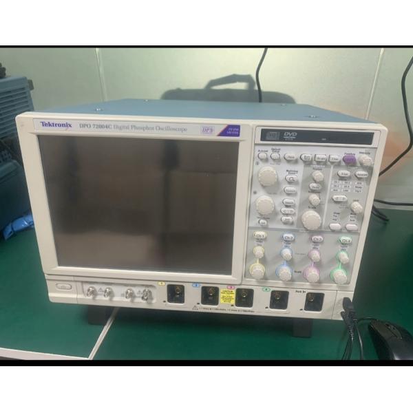 Used Tektronix DPO72004C Digital Phosphor Oscilloscope with 20 GHz Bandwidth 4 Analog Channels and 50 GS/s Sample Rate