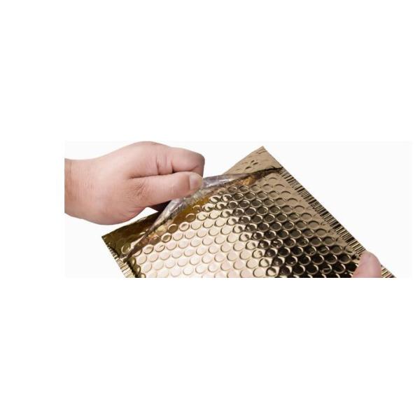 El ANIMAL DOMÉSTICO adhesivo del derretimiento caliente aluminizó el bolso de burbuja doble de la película