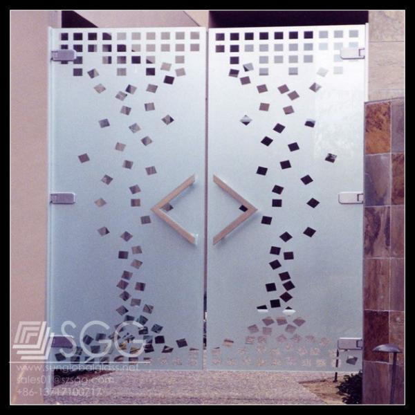 High quality factory provided price of the glass for portas and doors