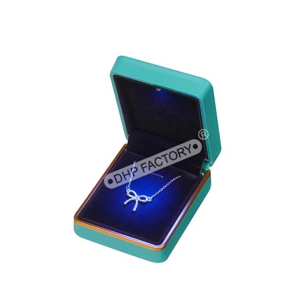 Elegant Paper Jewelry Gift Box Rings Cardboard Earring Box With Velvet Inert