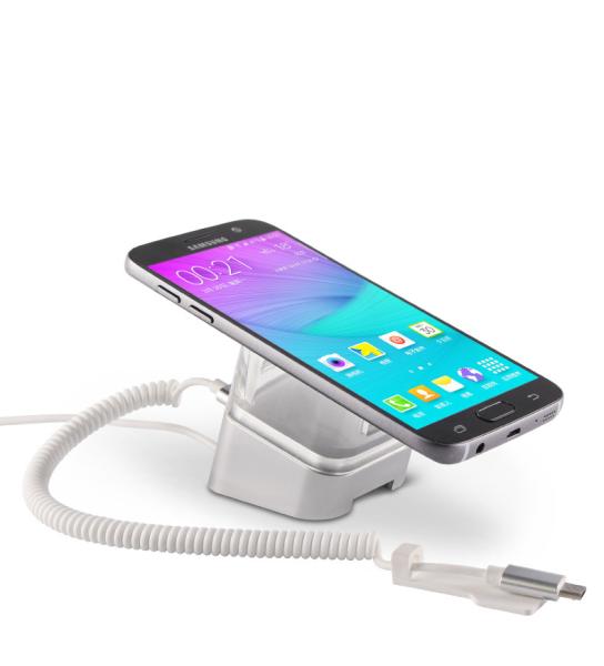 COMER anti-theft alarm cable locking for Practical smartphone secure display stand for mobile phone accessories stores