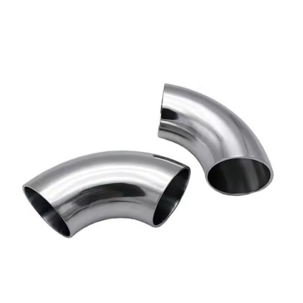 304 Stainless Steel Elbow 90 Degree Sanitary Welding Pipe Connection Fittings