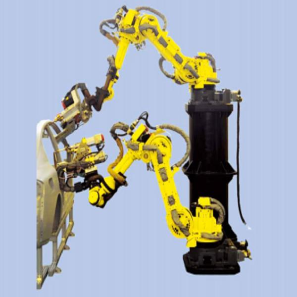 6 軸 Fanuc ロボット 腕 床 / 逆向き 下向き 設置 位置 ± 0.03mm 繰り返し