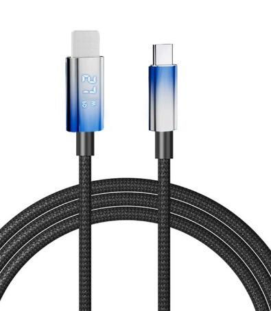 1.2M/2M TPE-ブレーキデジタル読み取りデータコード C-C20V3A 60W最大/C-L 9V3A 27W最大 充電転送