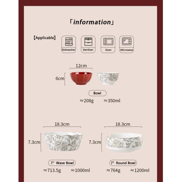 2024 Керамическая тарелка Подарок Порцелан Красные зарядные тарелки Для красивых подарков посуды