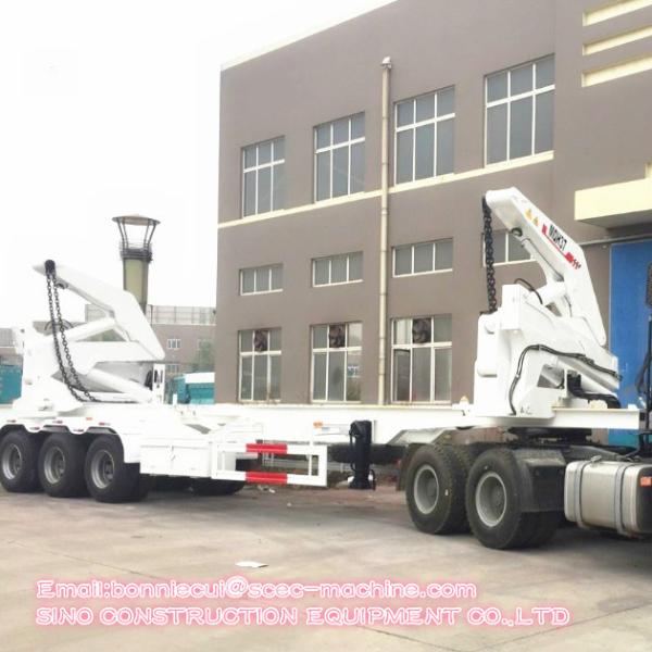 Двухскоростный трейлер контейнера загрузки собственной личности погрузочно-разгрузочного оборудования 20фт 40фт порта