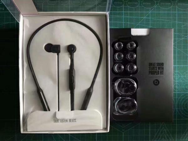Beats by Dr. Dre BeatsX In-Ear Only Wireless Headphones - Black made in china grgheadsers.com