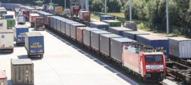 Поезд через контейнер Китай грузовых перевозок рельса к часам 7x24 Турции мексиканським международным