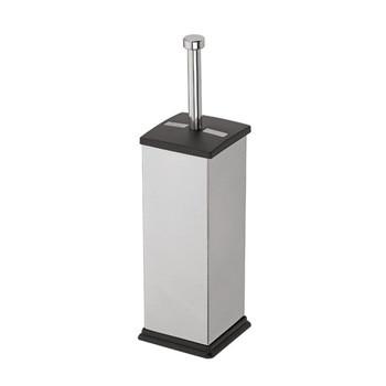 304SUS Stainless Steel Upgraded Square replaceable toilet brush standing toilet brush for bathroom cleaning with hotel