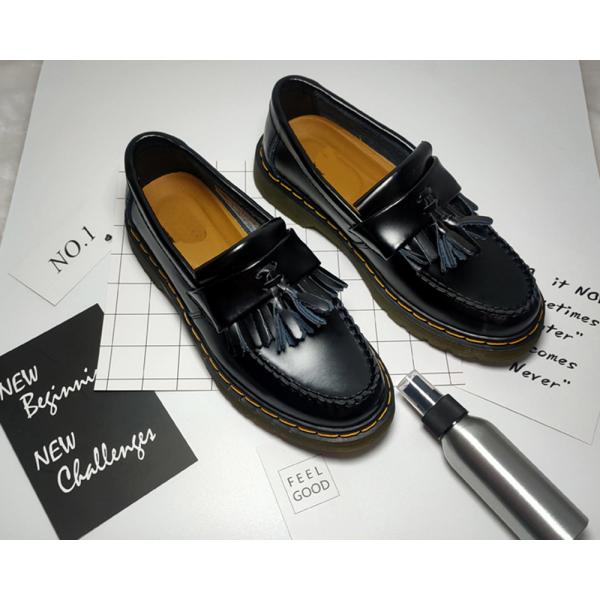 Черные женские кожаные лофты Адриана Тасселя, размер на заказ для официальных / повседневных