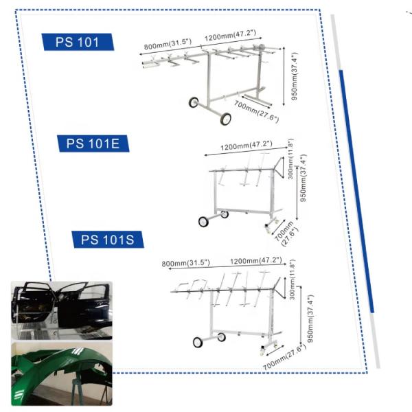 Металлический колесный замок Авто кузов бампер стойка для покраски автомобилей и деталей