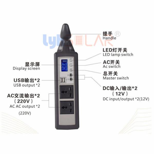 300W Rechargeable Portable Power Station Original Design For Camping Hiking
