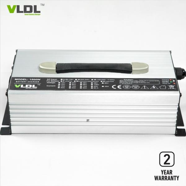 Smart Lead Acid Battery Charger 24V 28.8V 29.4V 65A For AGM GEL SLA Types