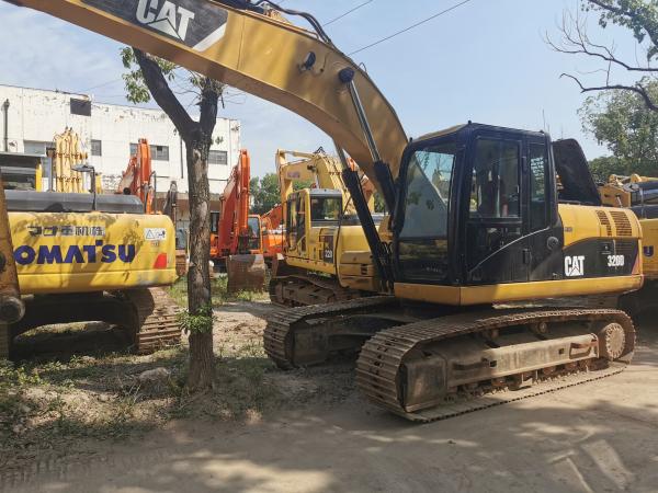 20T CAT 320C Excavator Strong Power and High Work Efficiency for Construction Work