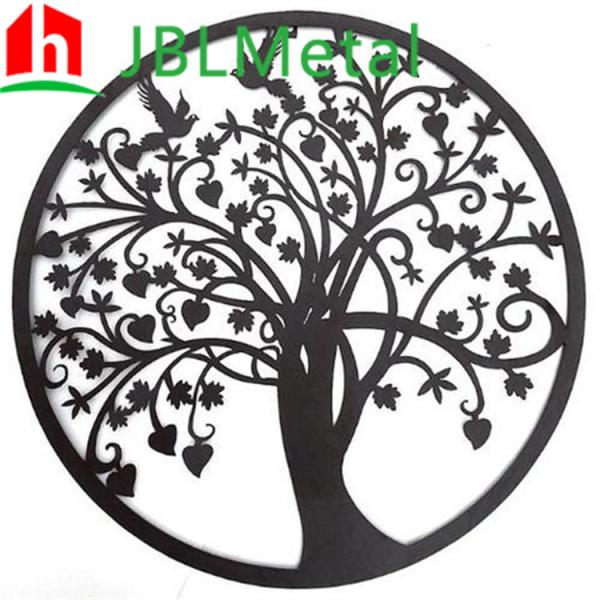 160cm  Huge Abstract Corten Steel Tree Sculpture Garden Decoration