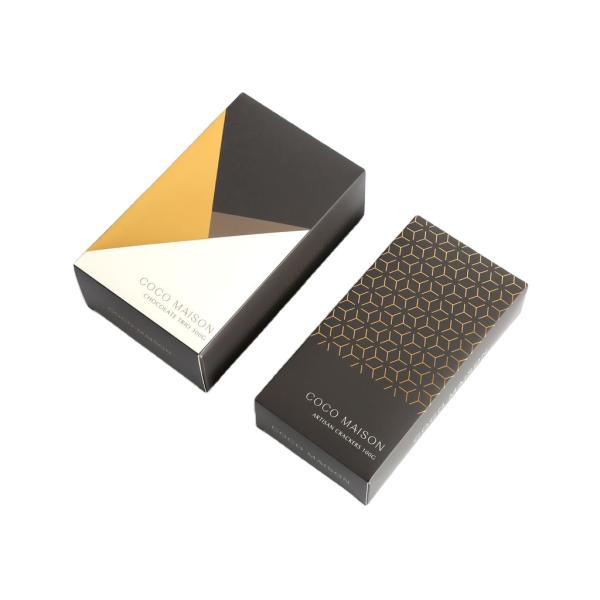 Logotipo de papel recubierto Acceptable Envase para el cuidado de la piel Caja cosmética para regalos pequeños Gel de ducha Shampoo Perfume de chocolate