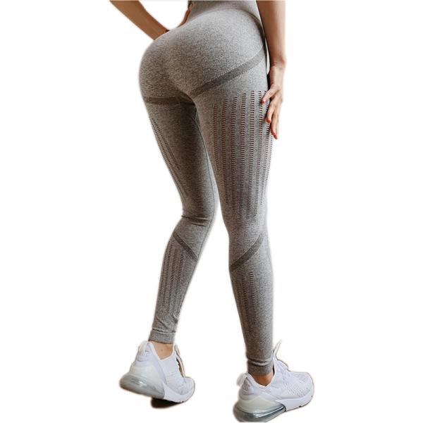 High Waisted Seamless Workout Leggings , Push Up Running Women Gym Fitness Leggings