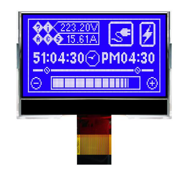 модуль ST7565R графического дисплея LCD COG 128x64 с бортовой белизной освещает контржурным светом