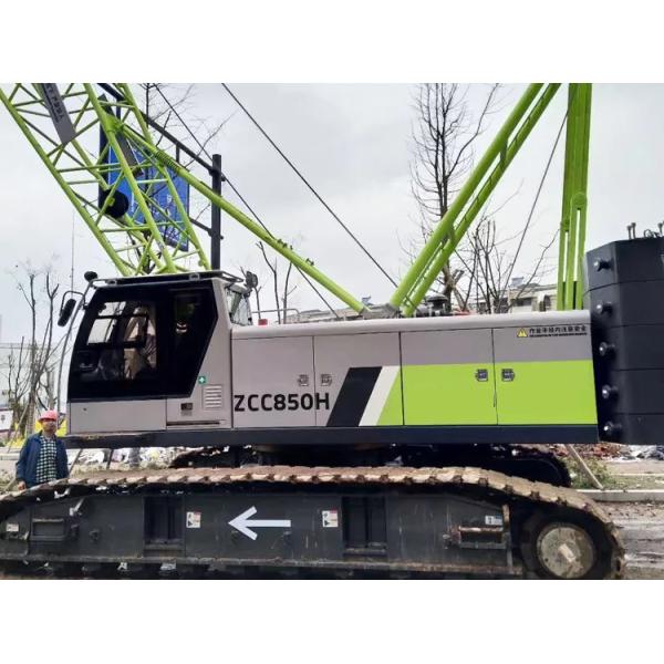 85 Ton ZCC850 Hydraulic Crawler Crane in Construction Lifting Hoisting Machinery