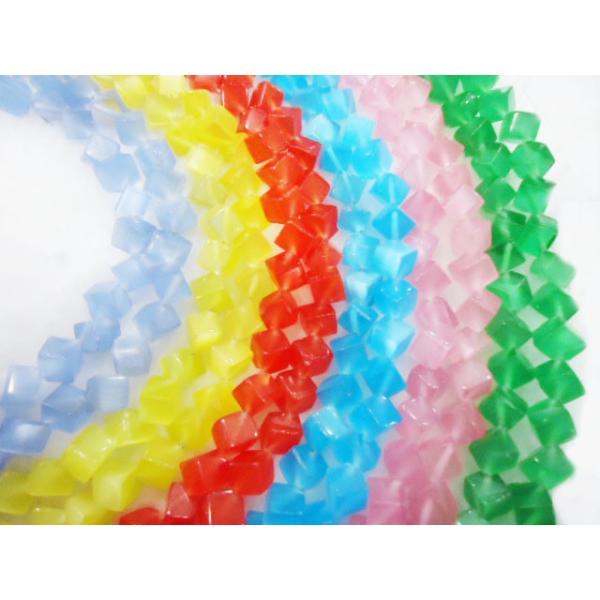 8-16mm Mix Styles Colorful Semi Precious Gem Beads, Round Cat Eye Beads