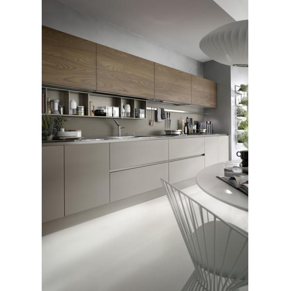Affordable Wooden Cabinets Kitchen Cabinet Luxury with Veneer and Lacquer Finish