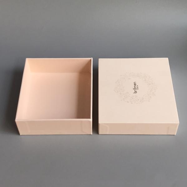 Pink PMS Printing 157gsm Printed Rigid Box For Purse Wallet