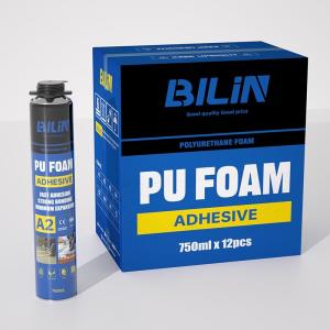 One Component Polyurethane Foam Adhesive Spray Long Lasting Fast Drying
