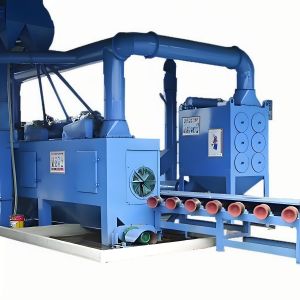 Steel Pipe External Surface Steel Rebar Automatic Shot Blasting Machine With