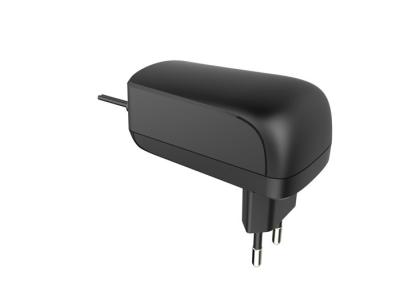 adaptador do carregador da C.C. da C.A. da montagem da parede de 24W 12VAC no preto com tomada da UE