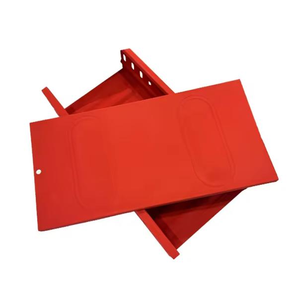 Steel Cable Tray with Wall mounted Installation Ventilated and Perforated Trough