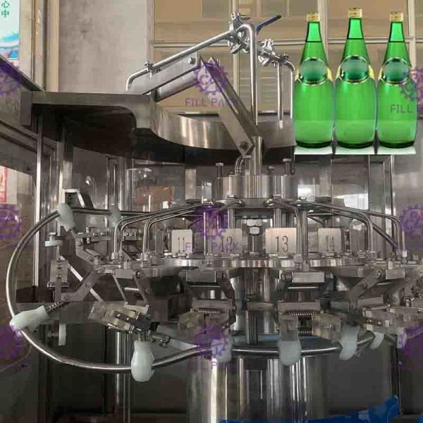Monoblock 3 In 1 Water Bottle Filler Machine PLC Control And Touch Screen