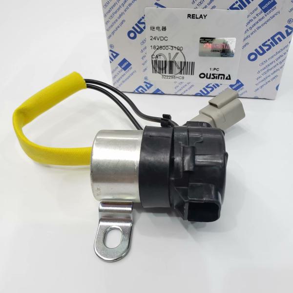 OUSIMA 182800-3100 Heater Relay Switch For CAT Caterpillar Swhich Aseembly 1828003100