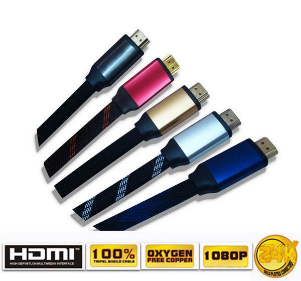 Best selling products Oxygen free copper conductor black HDMI cable