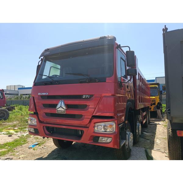 Sino Truck Manual Gearbox Howo Tipper Truck 12 Wheel Euro 3 RHD One Row And Sleeper