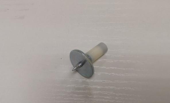Industrial Ceiling Clip Nail Ceiling Drive Pins With Round Washer For Rapid Construction