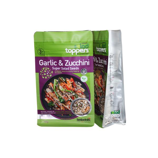 Colorful Stand up k plastic aluminum foil food grade resealable Plastic Flat Bottom Bags