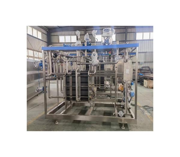 Plate Type Yogurt Sterilizer 35KW for Dairy Processing Performance Enhancement